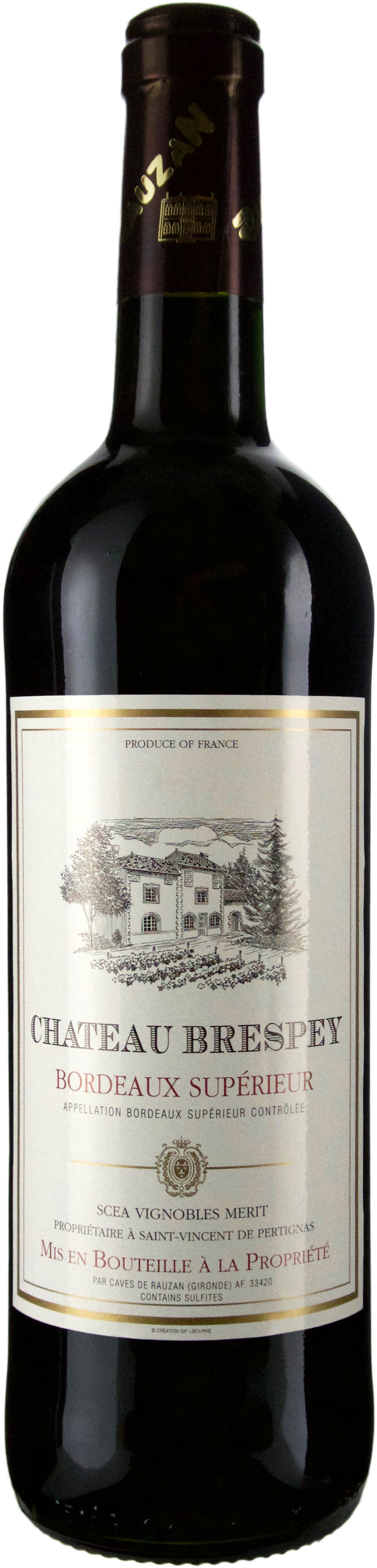 Chateau Brespey Bordeaux Rouge 2018
