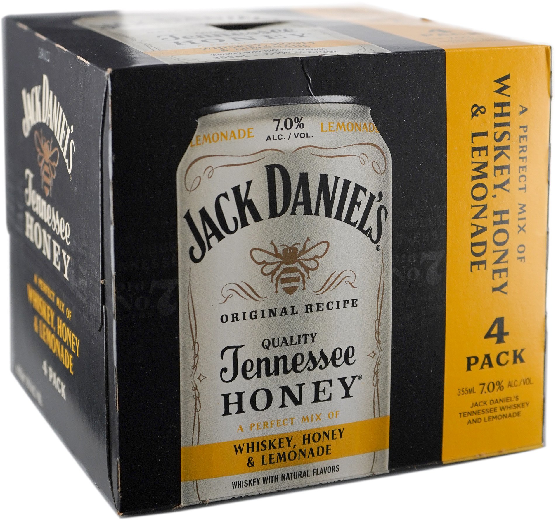 Jack Daniel's Honey and Lemonade 4 Pack Cans