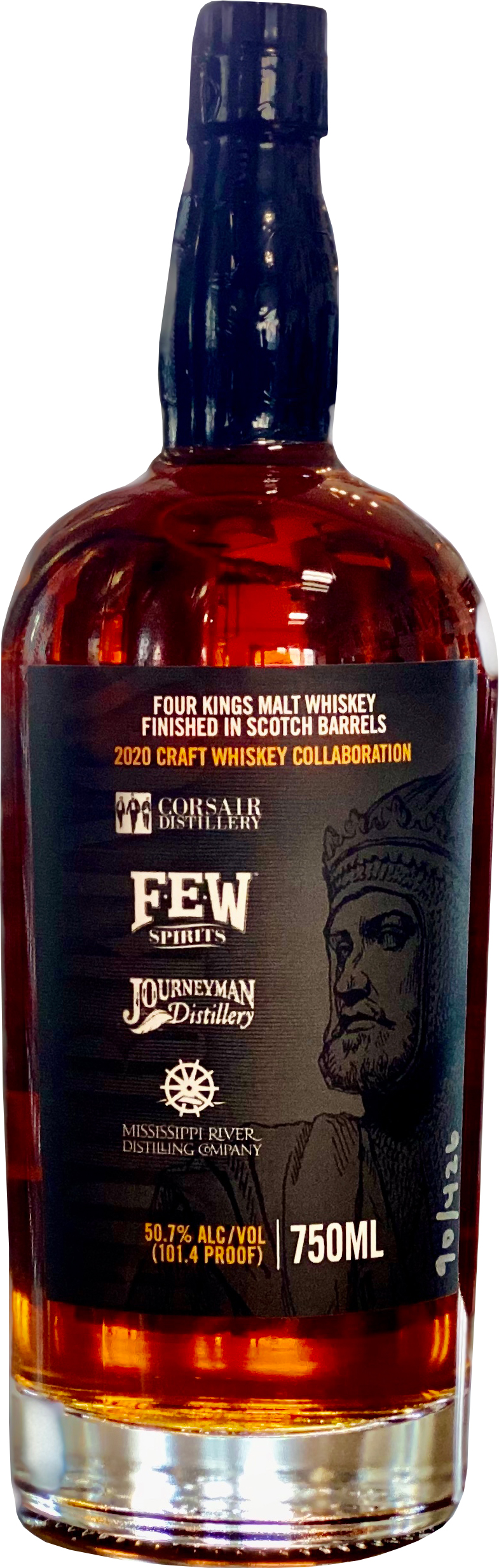 Four Kings Malt Whiskey Finished in ex Ardbeg Barrels Craft Whiskey Collaboration 2020