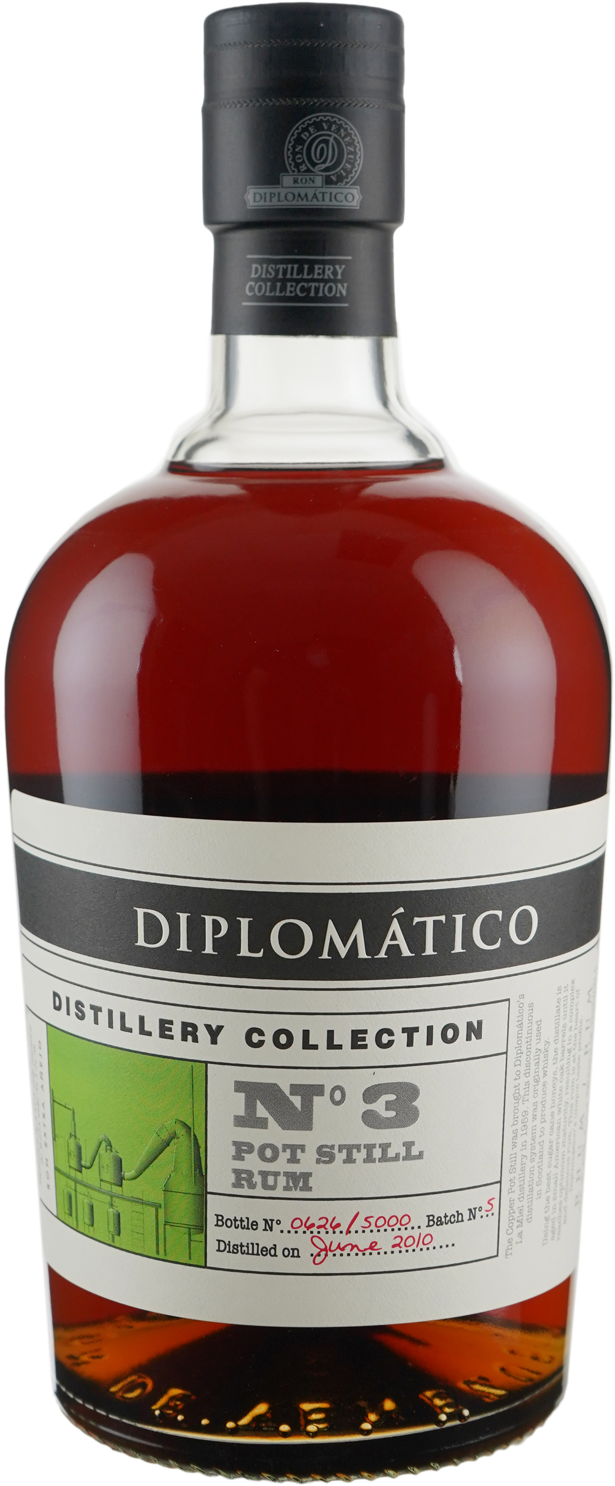 Diplomatico Distillery Collection No. 3 Pot Still Rum