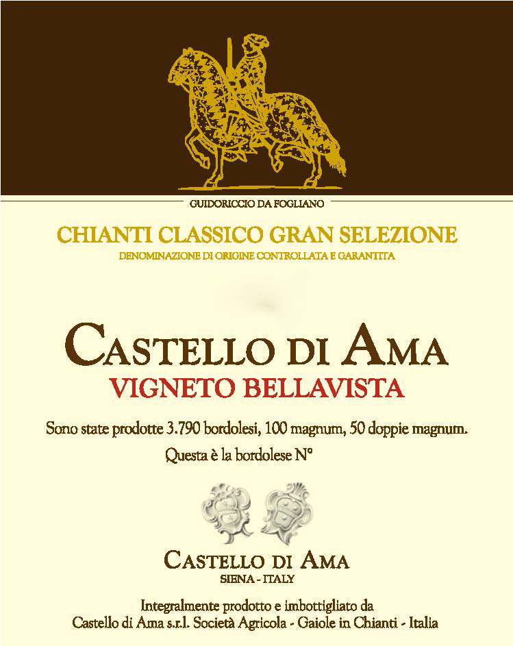 Castello di Ama Chianti Classico Gran Selezione Vigneto Bellavista 2016