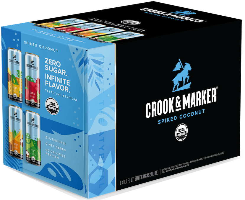 Crook & Marker Spiked Coconut Variety Pack