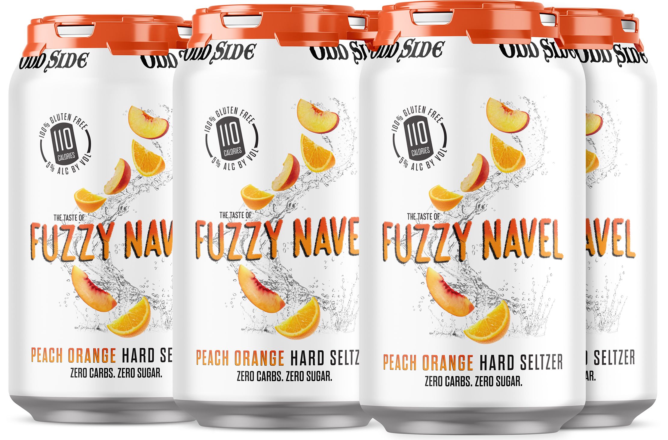 Odd Side Fuzzy Navel Hard Seltzer
