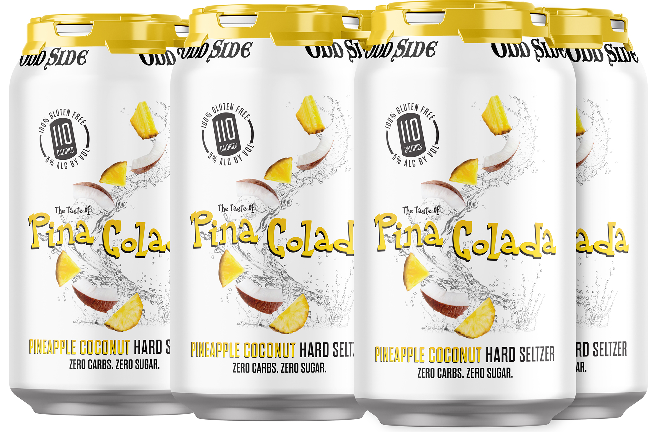 Odd Side Pina Colada Hard Seltzer