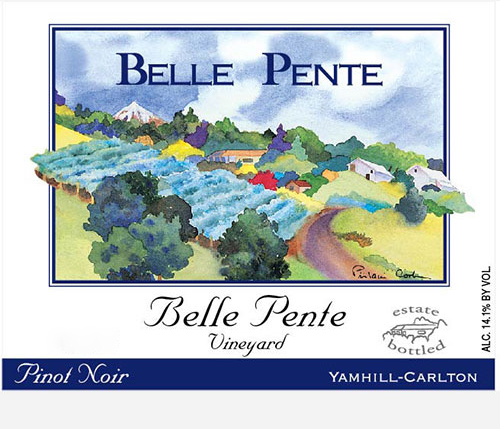Belle Pente Pinot Noir Belle Pente Vineyard 2016
