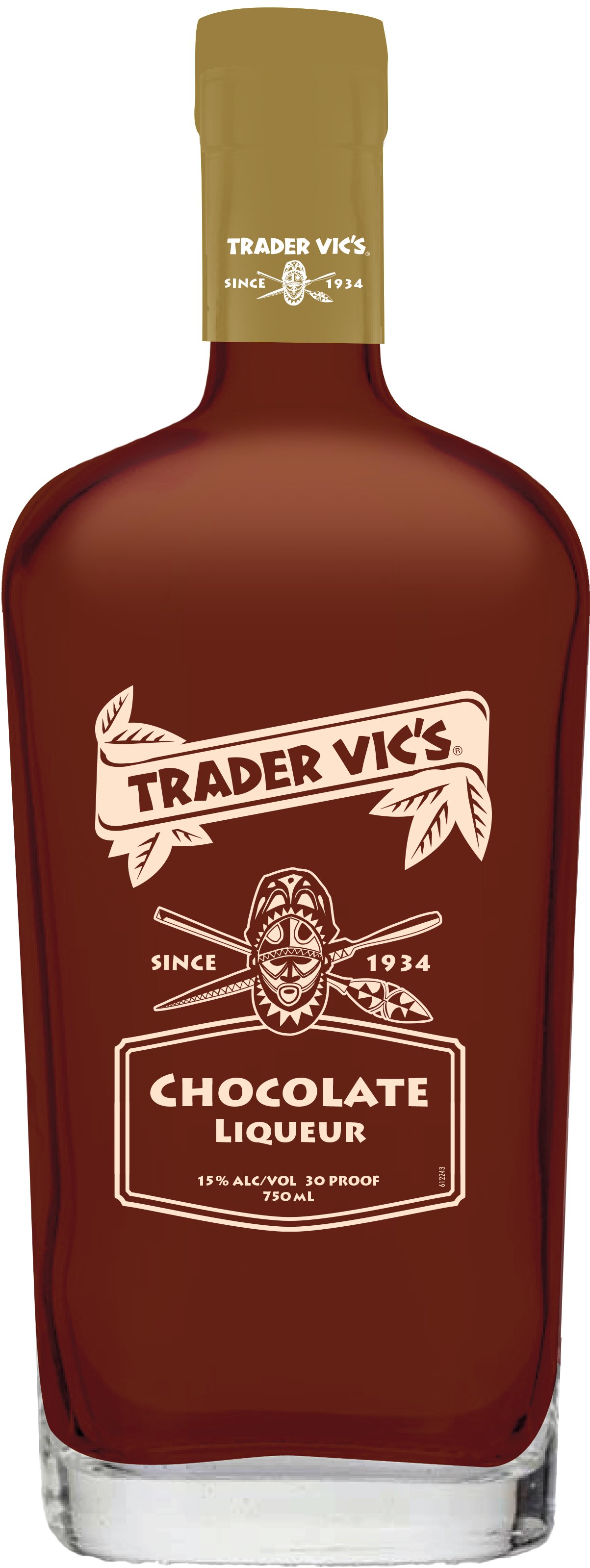 Trader Vic's Chocolate Liqueur 750 ml Bottle