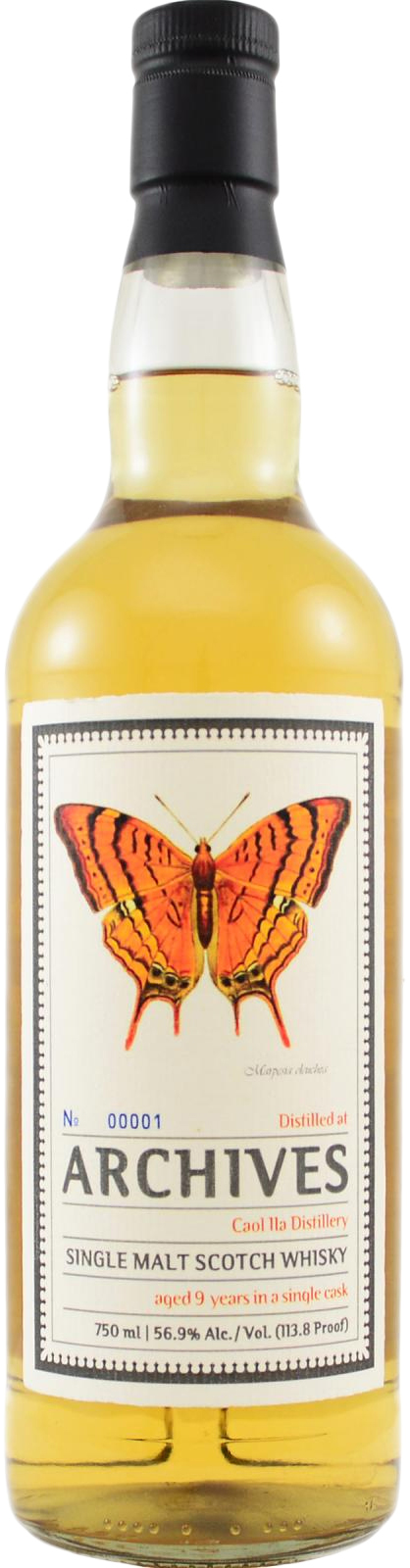 Archives Caol Ila 9 year old ex Bourbon Hogshead 2010