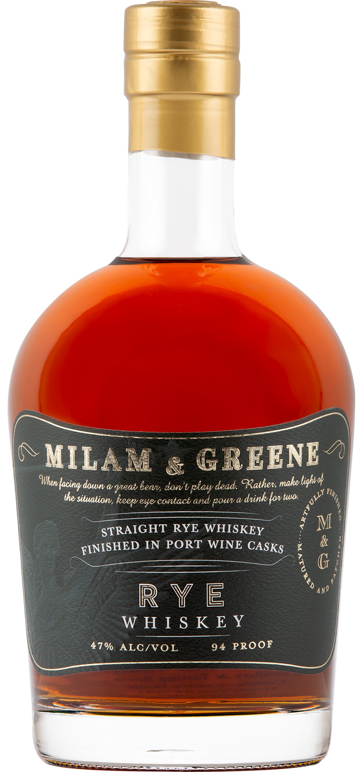 Milam & Greene Port Cask Finished Rye