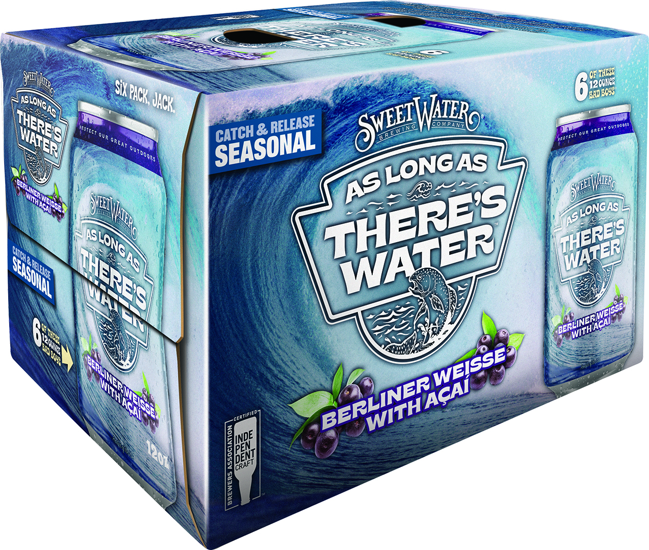 SweetWater As Long As There's Water Berliner Weisse with Acai