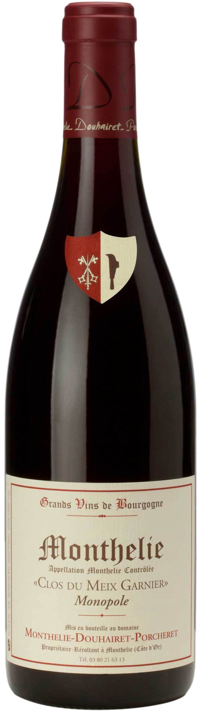 Domaine Monthelie Douhairet Porcheret Monthelie Clos du Meix Garnier 2017