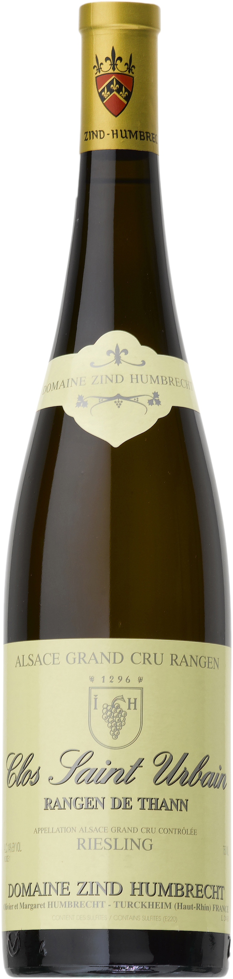 Zind Humbrecht Riesling Rangen de Thann Clos Saint Urbain 2018