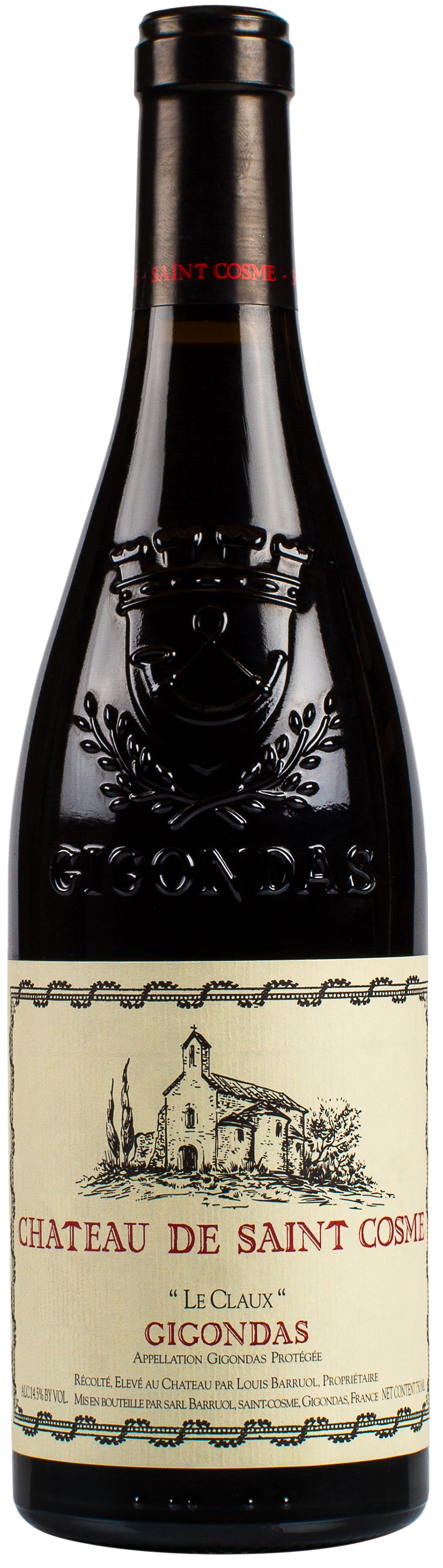 Chateau de Saint Cosme Gigondas Le Claux 2018