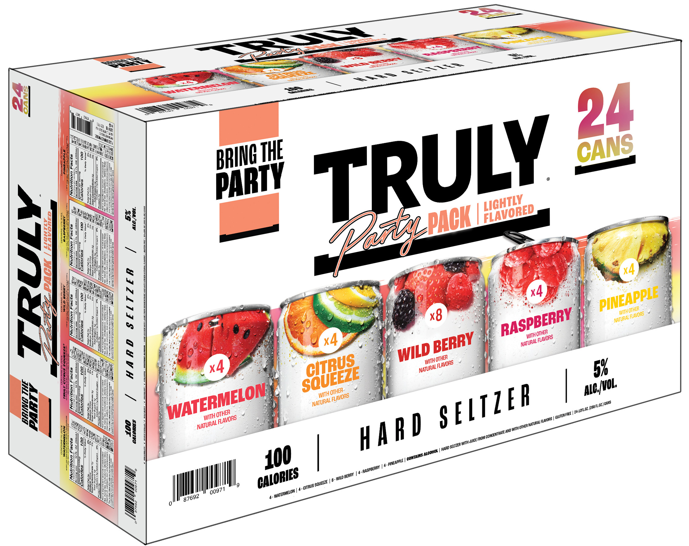 Truly 6 Flavor Seltzer Variety Pack