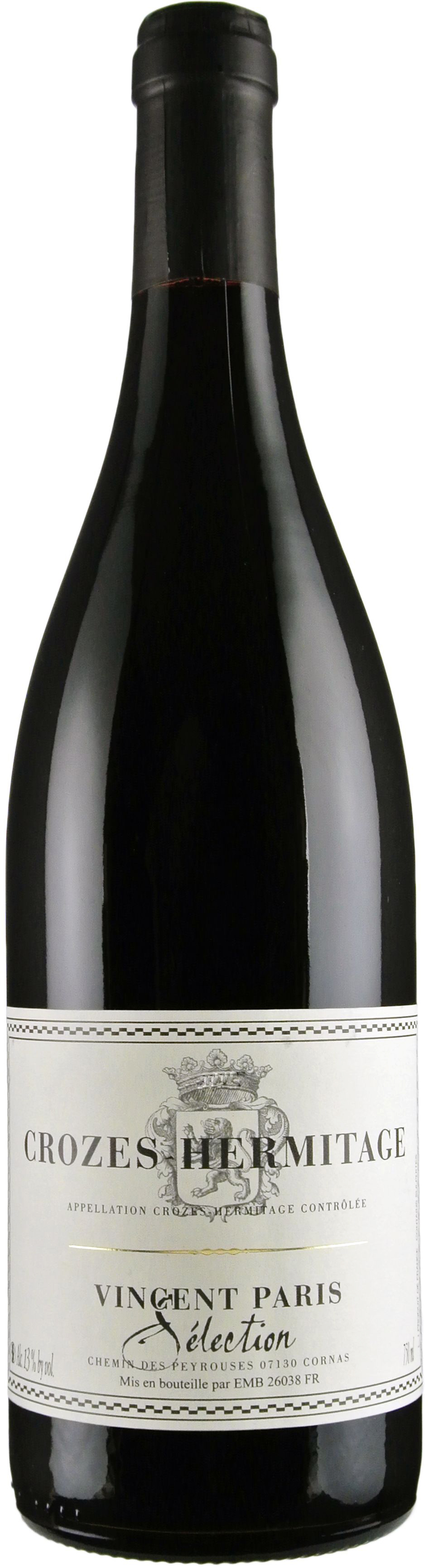 Domaine Vincent Paris Crozes Hermitage 2018