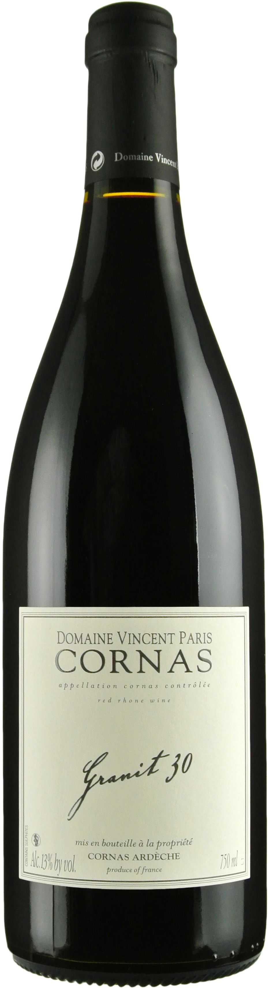 Domaine Vincent Paris Cornas Granit 30 2018