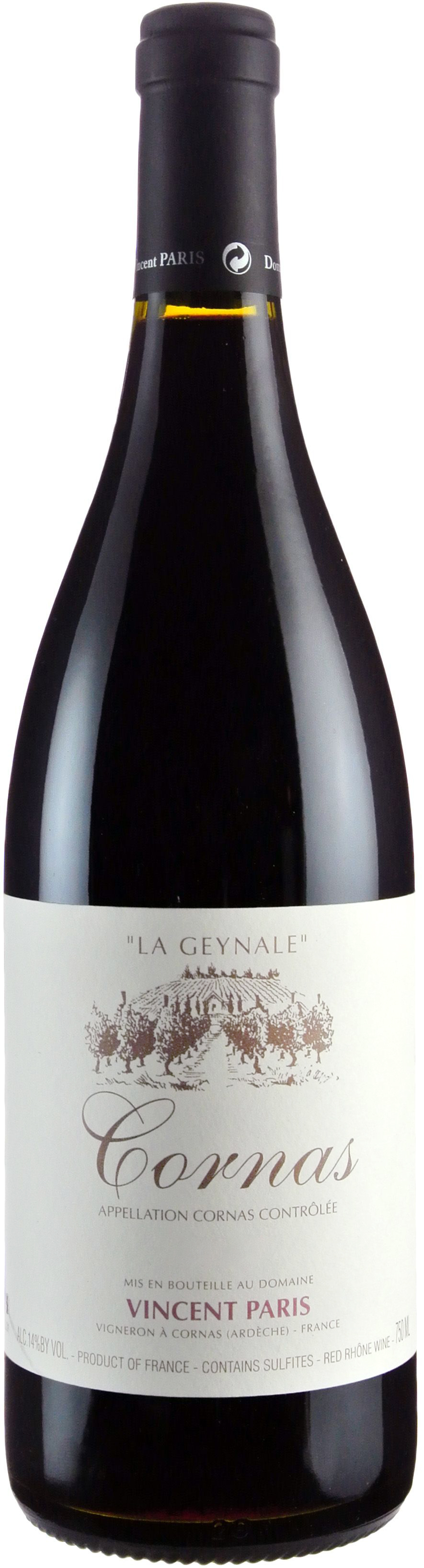 Domaine Vincent Paris Cornas La Geynale 2018