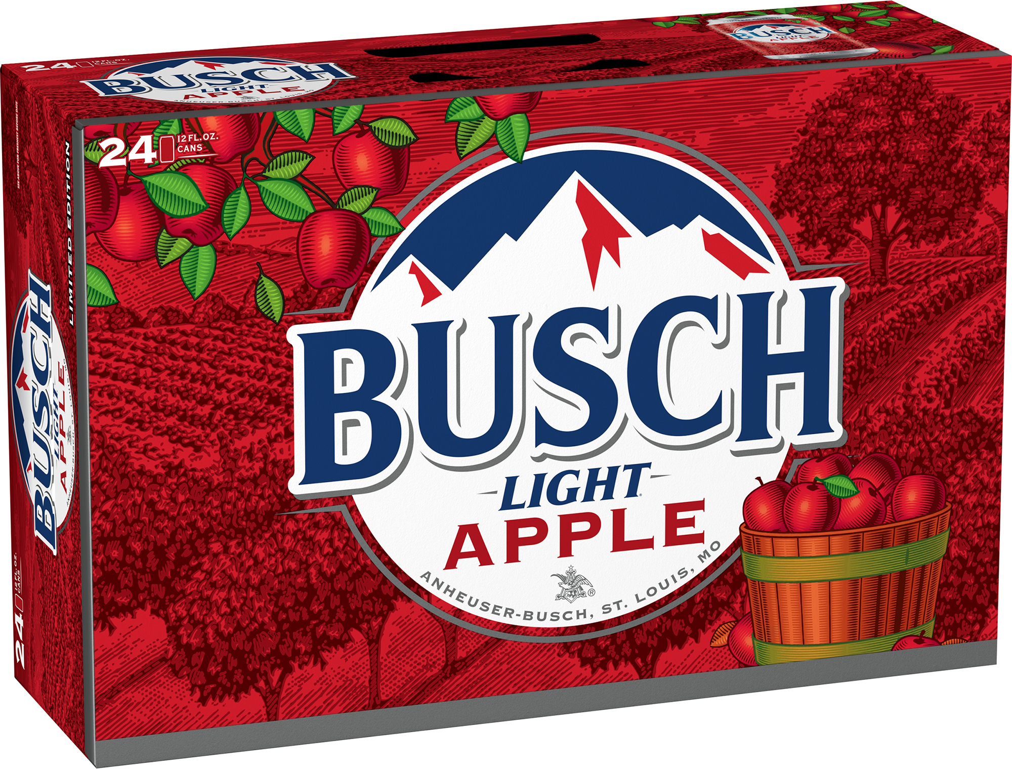 Busch Light Apple 24 Pack Of 12 Oz Can Busch Light Apple 24 Pack Of 12 Oz Can