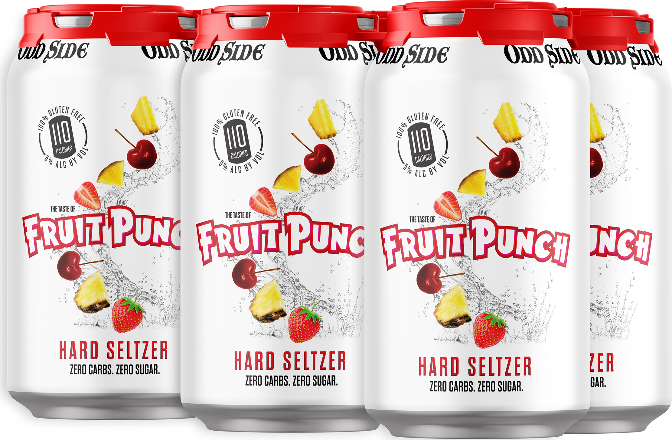 Odd Side Fruit Punch Hard Seltzer