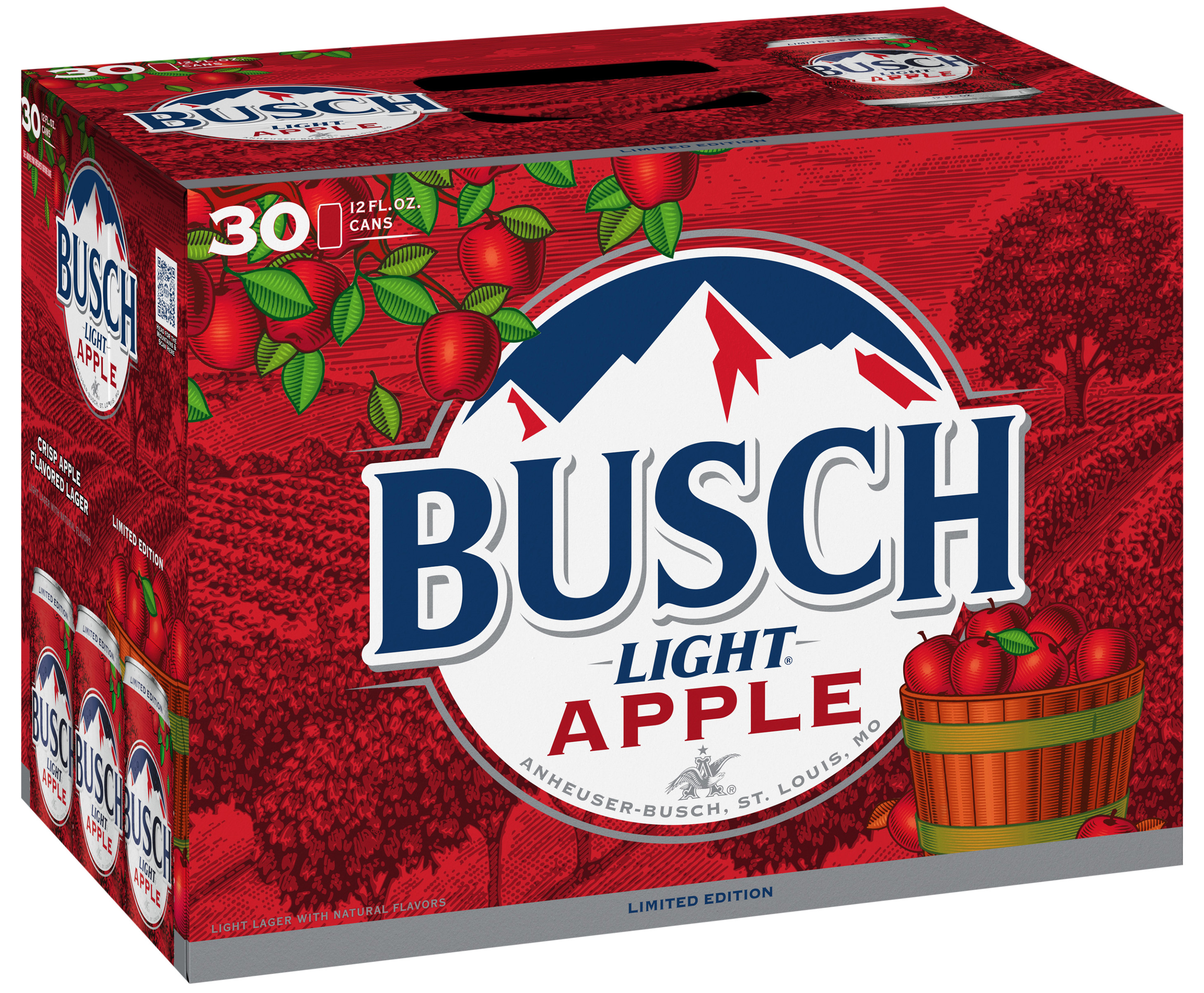 Busch Light Apple 30 Pack Of 12 Oz Can Busch Light Apple 30 Pack Of 12 Oz Can