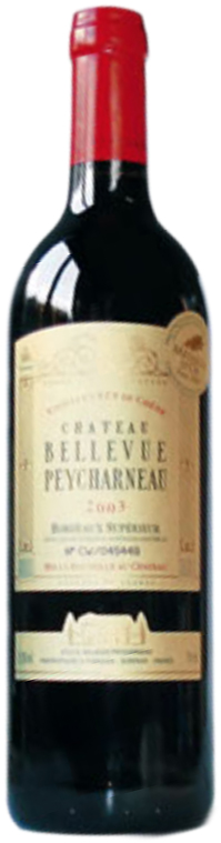 Chateau Bellevue Peycharneau Bordeaux Superieur 2016