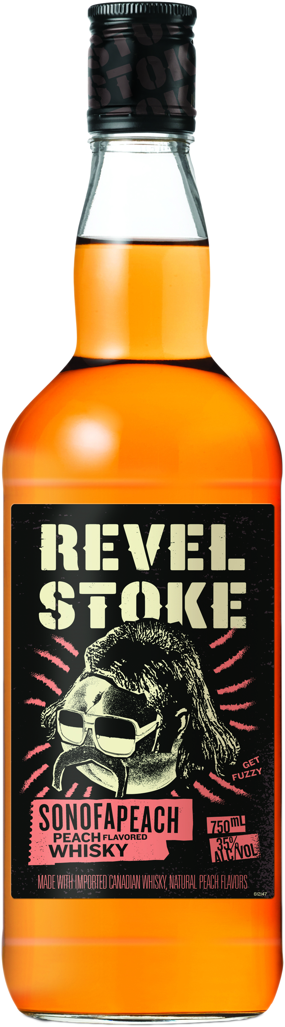 Revel Stoke Peach Canadian Whiskey