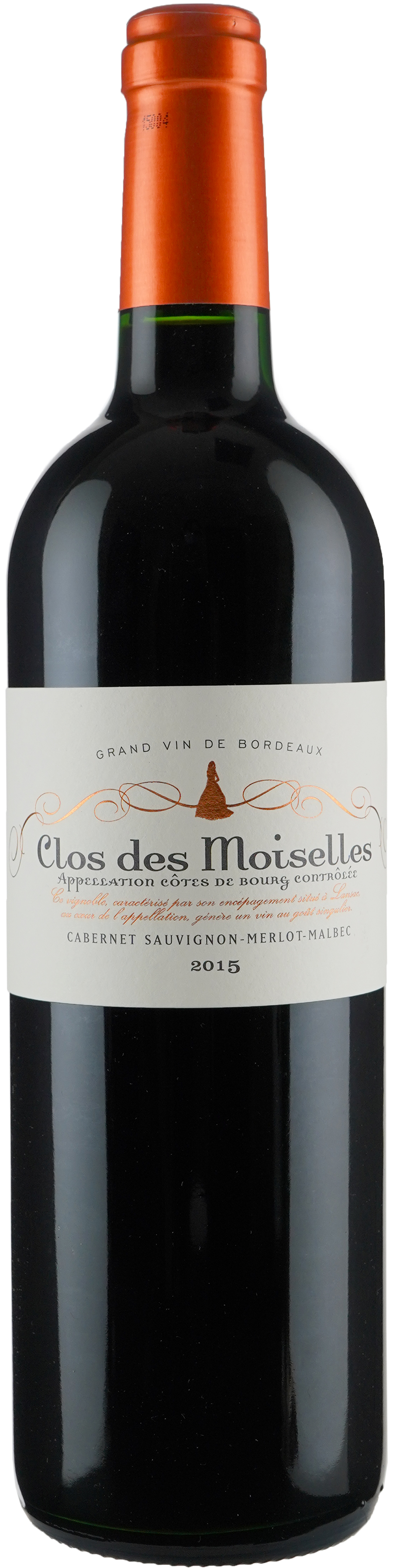 Clos des Moiselles Cotes de Bourg 2015
