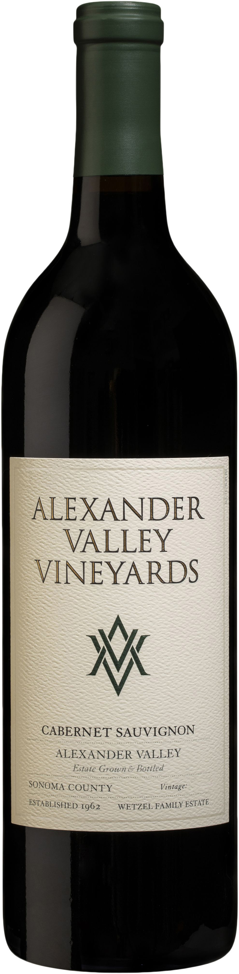 Alexander Valley Vineyards Cabernet Sauvignon Organically Grown 2018