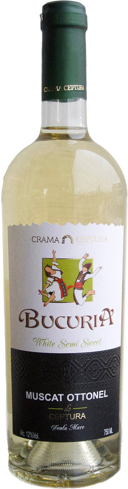 Bucuria Muscat Ottonel Semi Sweet White 2018