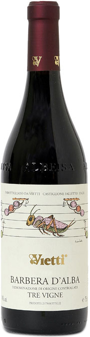 Vietti Barbera d'Alba Tre Vigne 2017