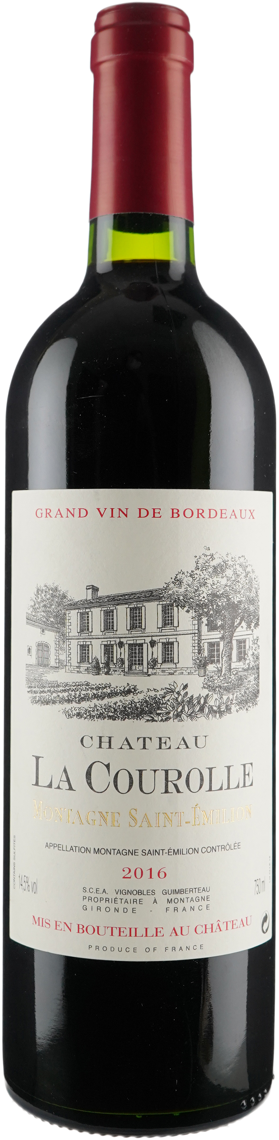 Chateau La Courolle Montagne Saint Emilion 2016