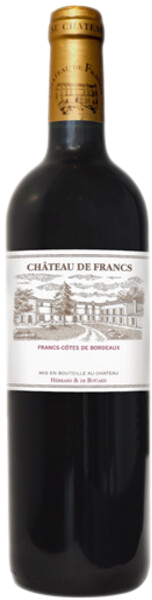 Chateau de Francs Francs Cotes de Bordeaux 2018