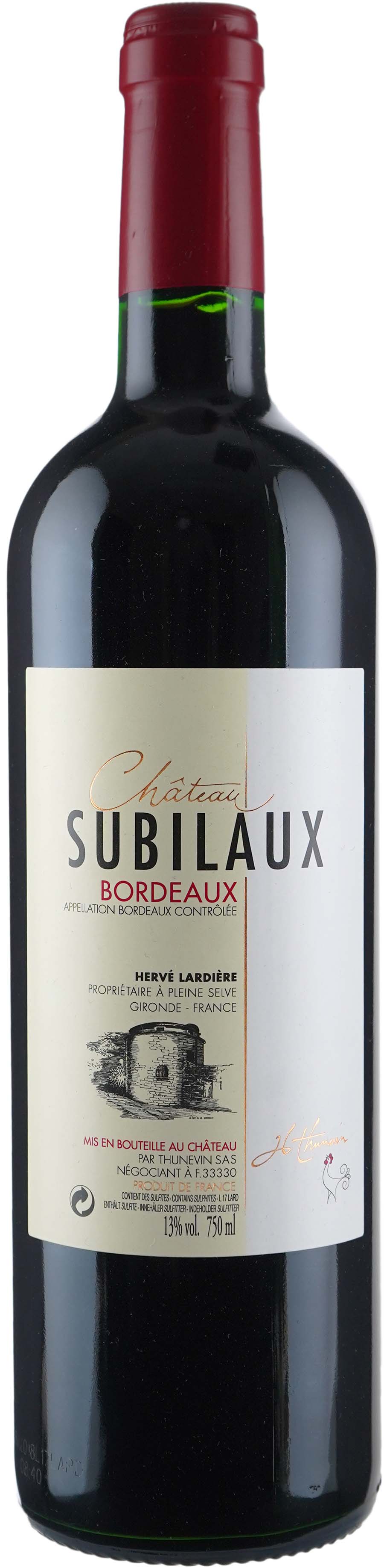 Chateau Subilaux Bordeaux 2018