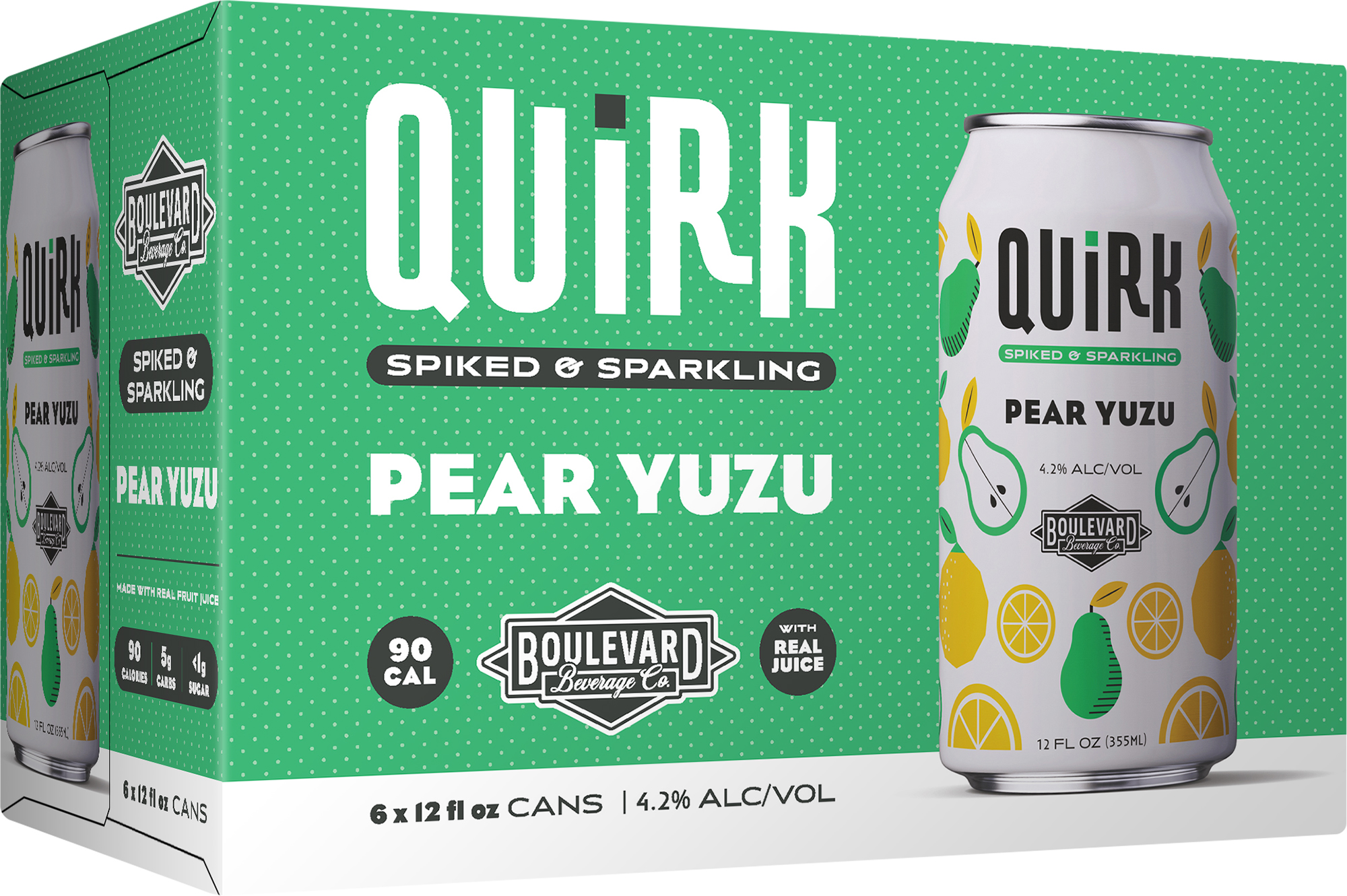 pic Boulevard Quirk Logo boulevard quirk pear yuzu hard seltzer