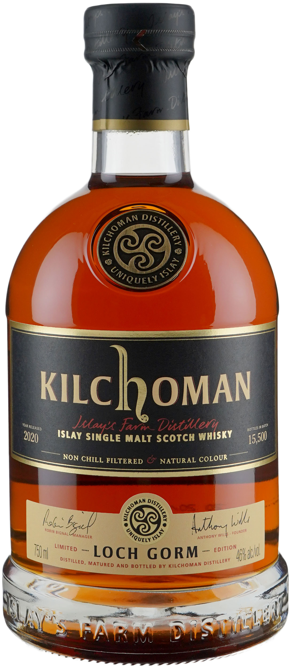 Kilchoman Loch Gorm ex Sherry Cask Islay Single Malt Release 2020