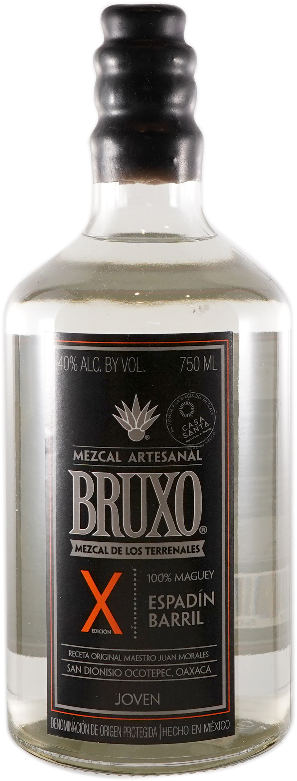 Mezcal Bruxo No. 2 Espadin Barril Pechuga