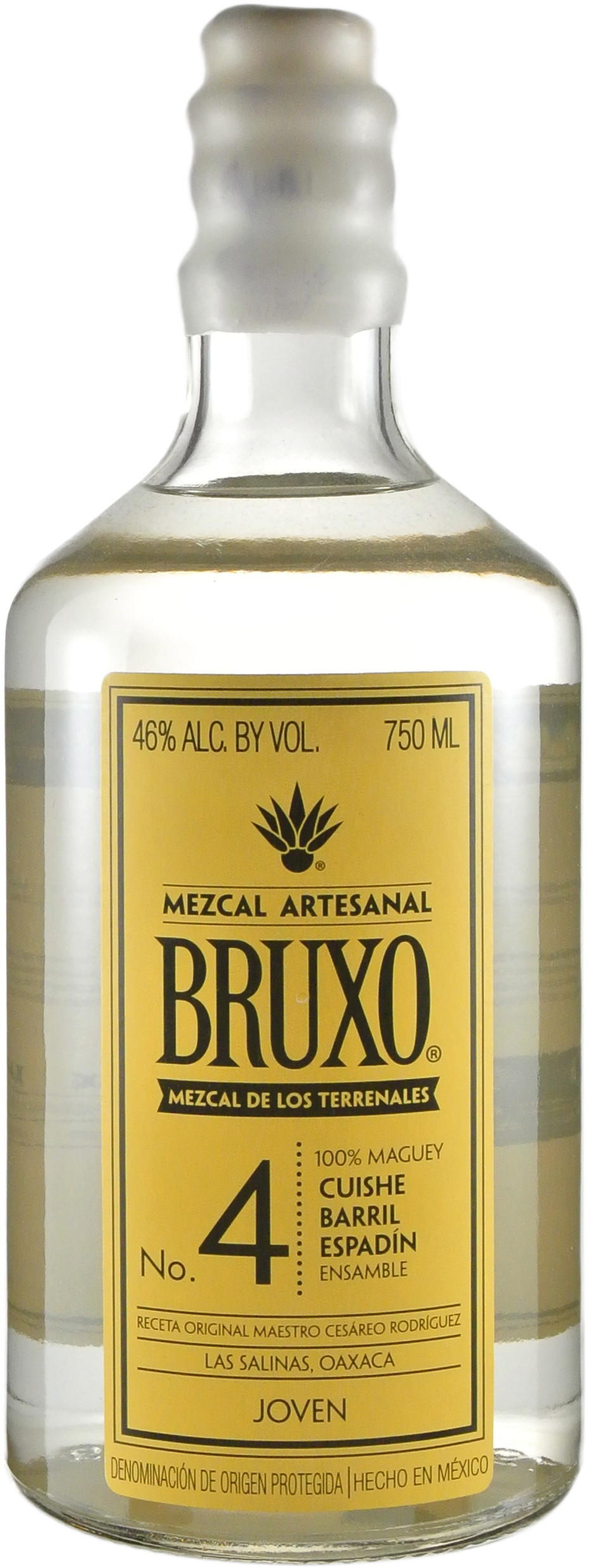 Mezcal Bruxo No. 4 Ensamble Cuishe Barril Espadin