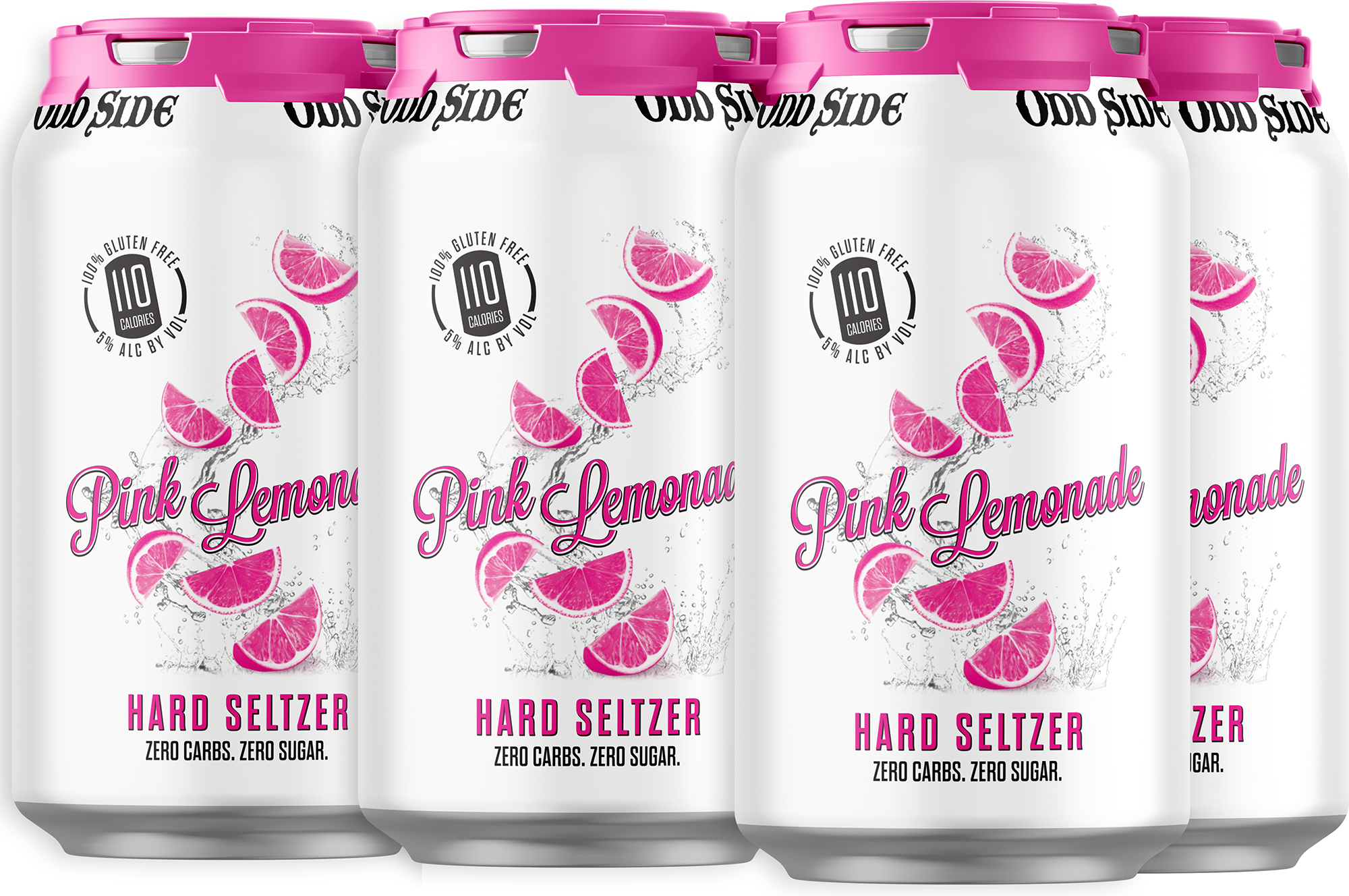 Odd Side Pink Lemonade Hard Seltzer