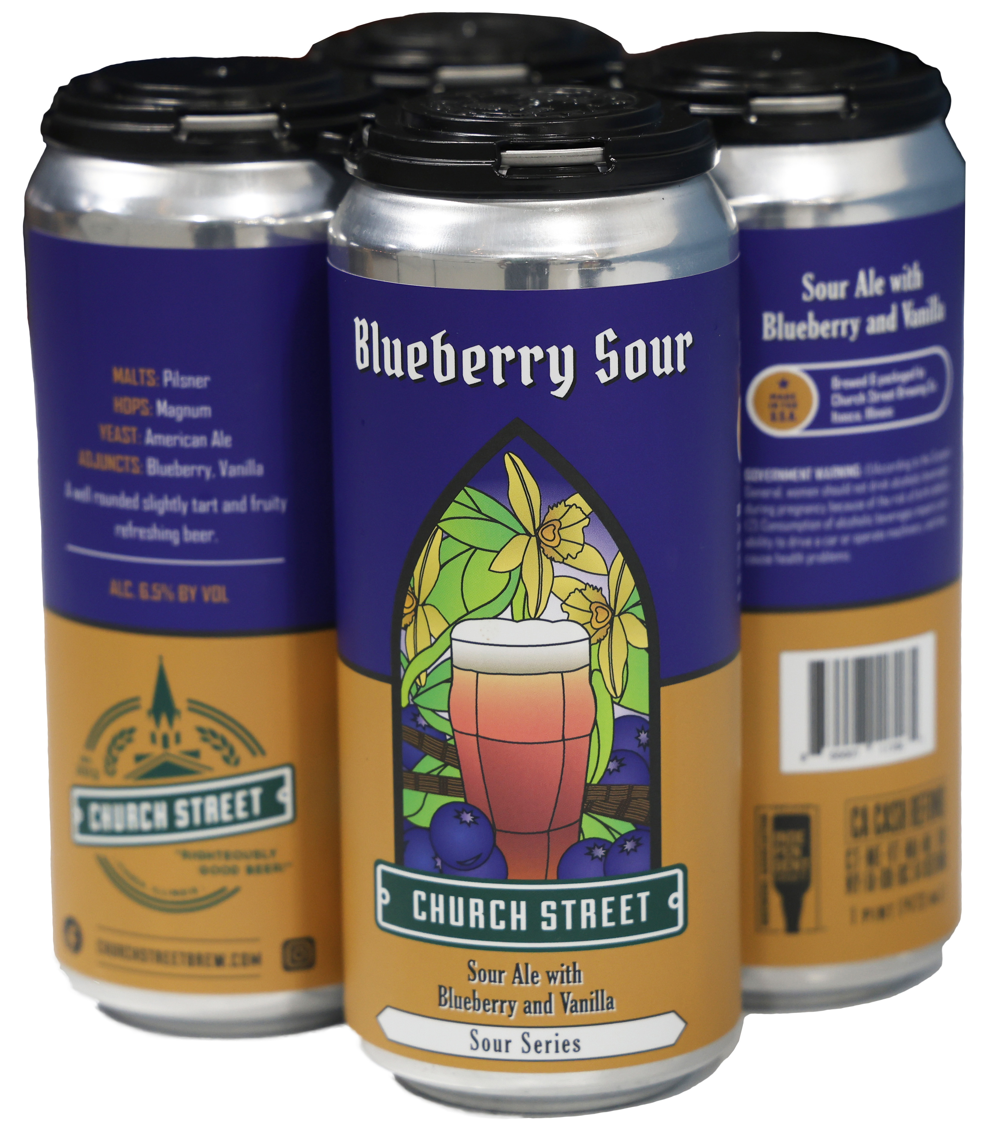 Church Street Blueberry Vanilla Sour