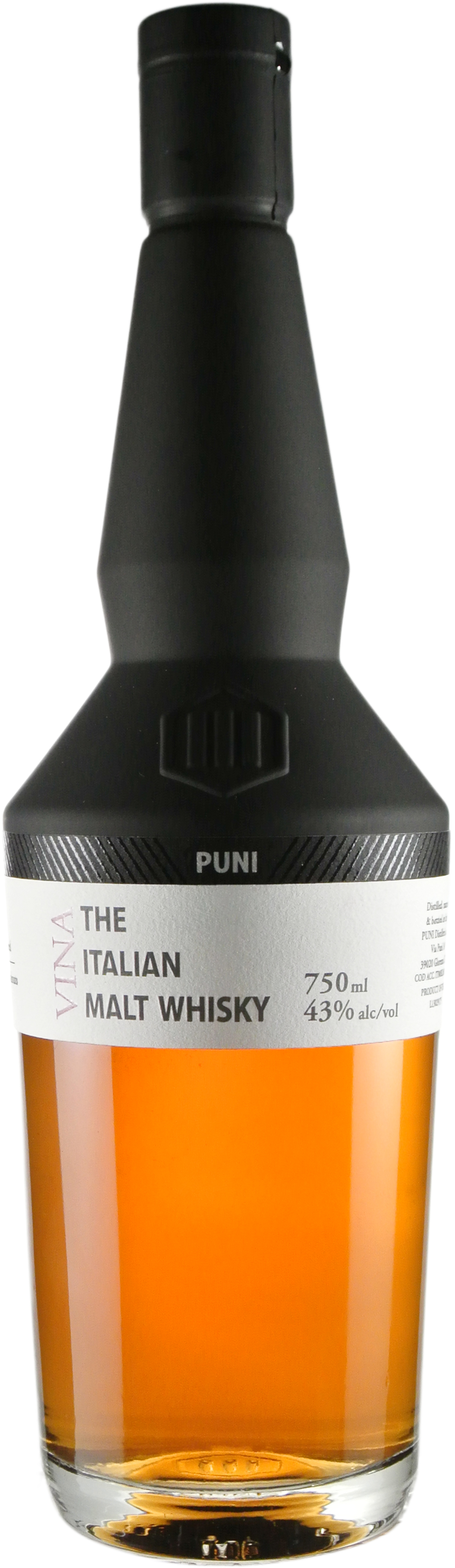 Puni Vina 5 year old Italian Single Malt from ex Marsala Casks