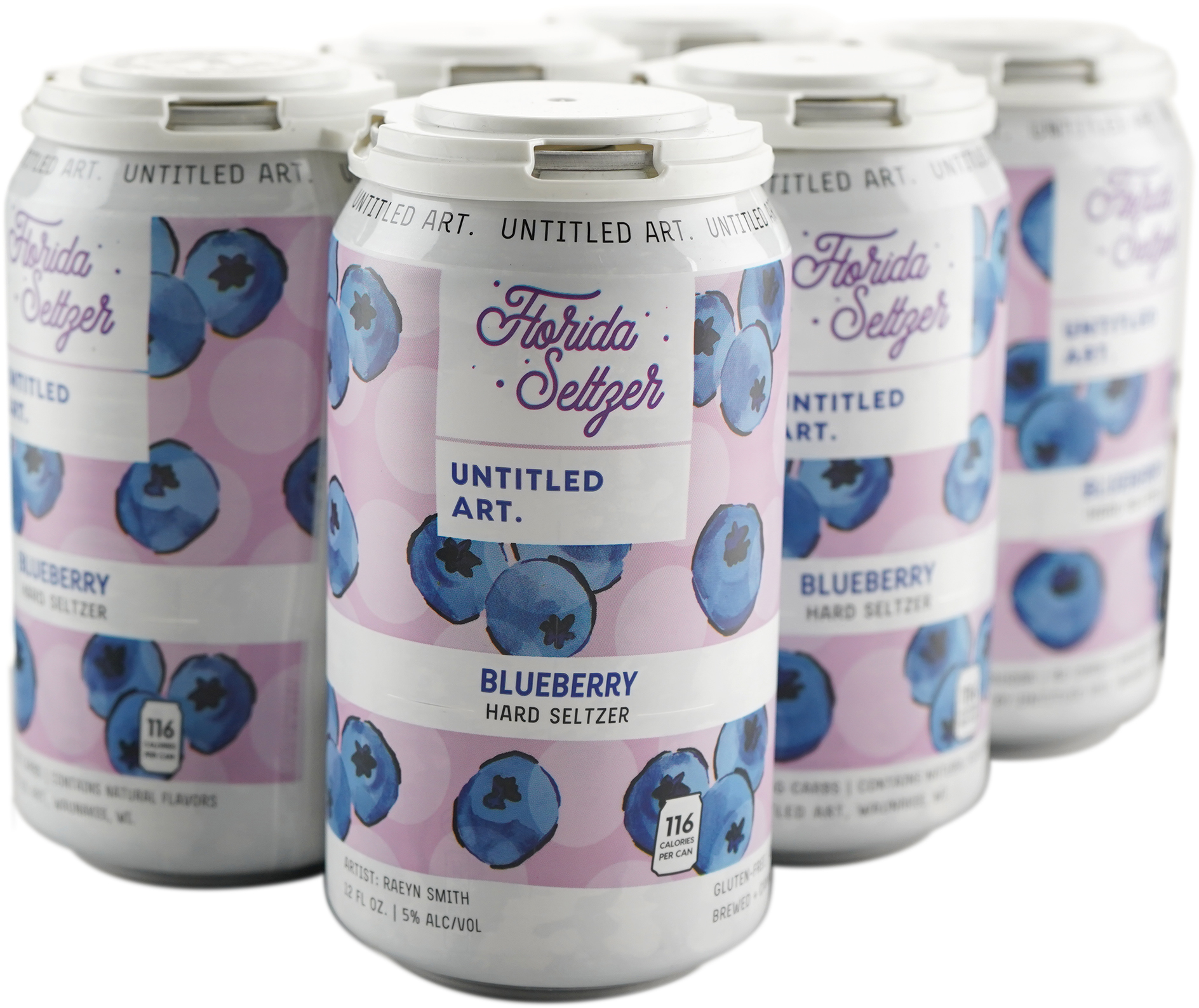 Untitled Art Florida Seltzer Blueberry
