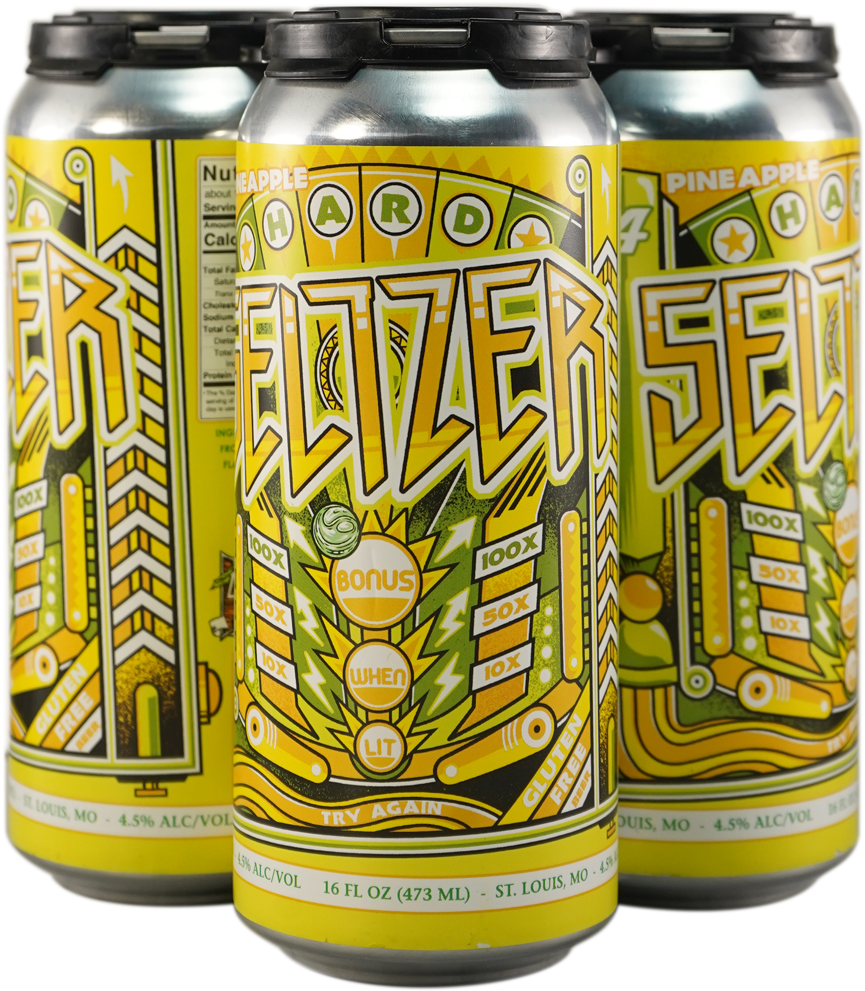 4 Hands Contact High Pineapple Seltzer