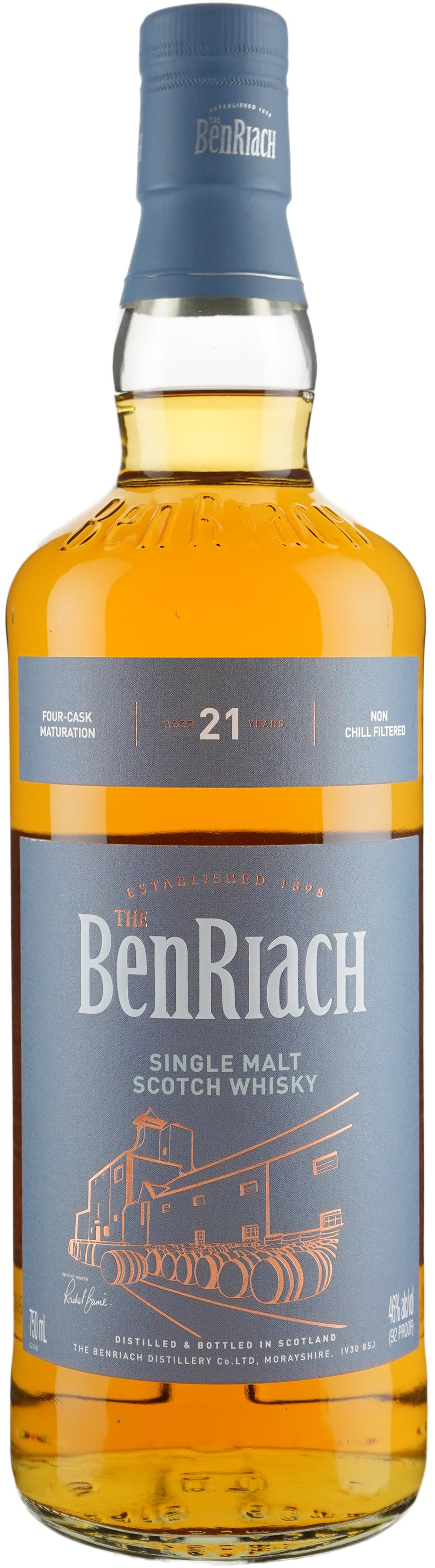 BenRiach 21 year old Speyside Single Malt