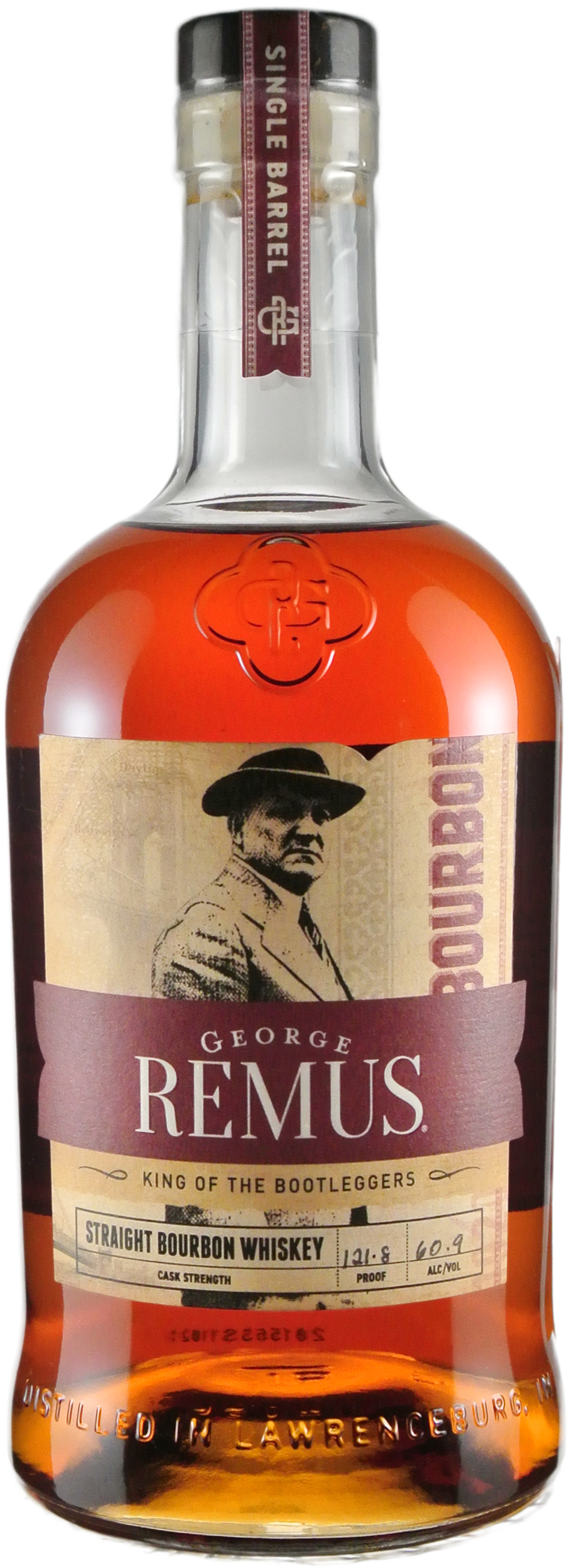 George Remus Bourbon Single Barrel # 553 Binny's Handpicked Barrel Strength