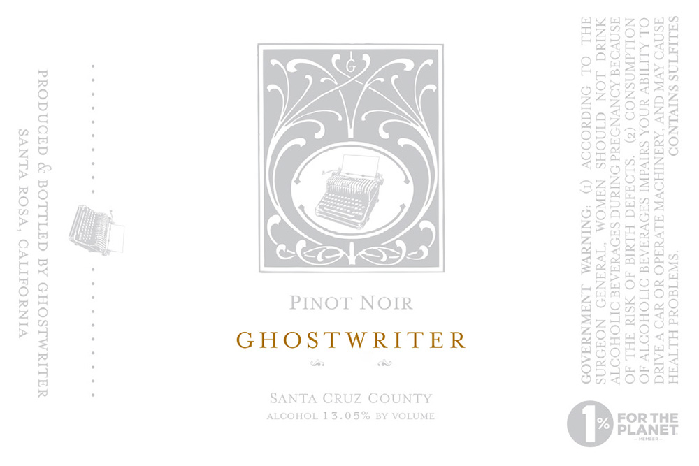 Ghostwriter Pinot Noir 2018