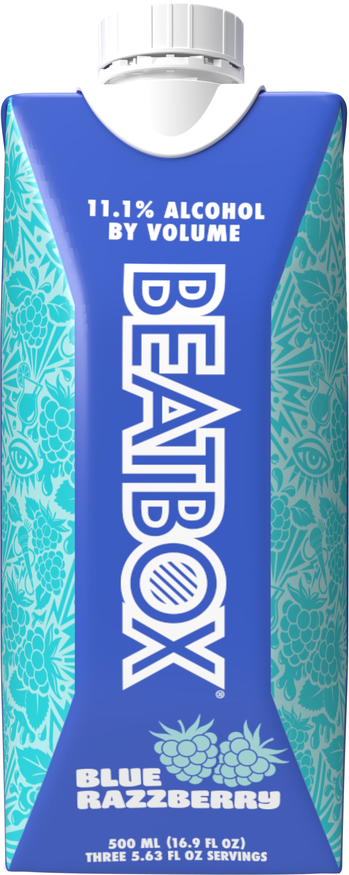 BeatBox Beverages Blue Razzberry
