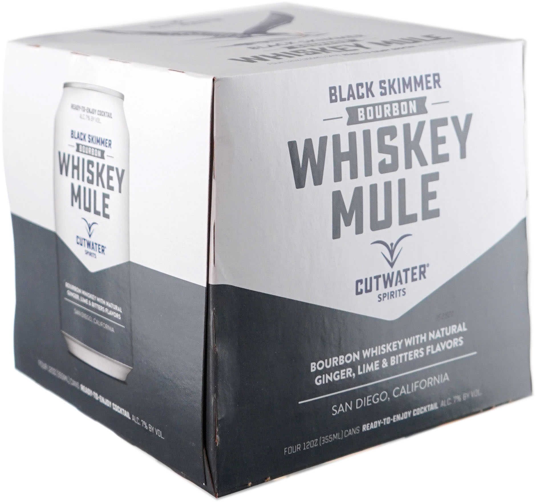 Cutwater Spirits Whiskey Mule Ready to Drink Cocktail 4 Pack Cans