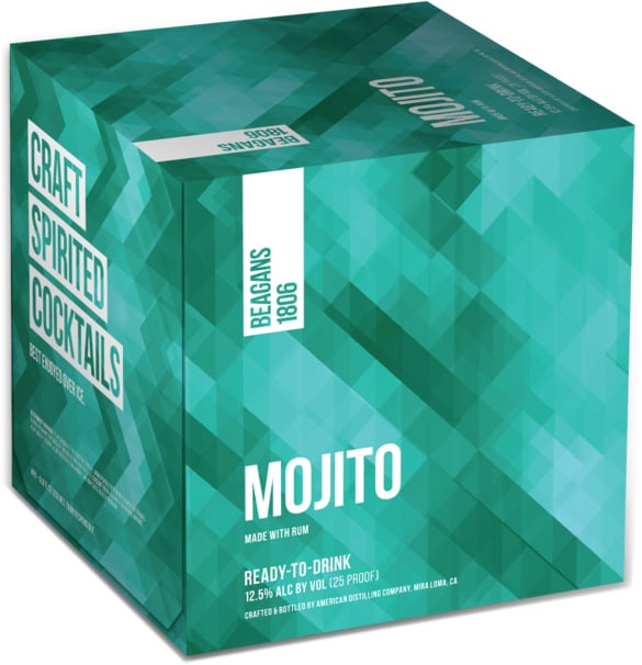 Beagan's Mojito 4 Pack Can