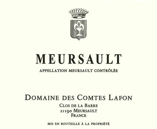Domaine des Comte Lafon Meursault 2017