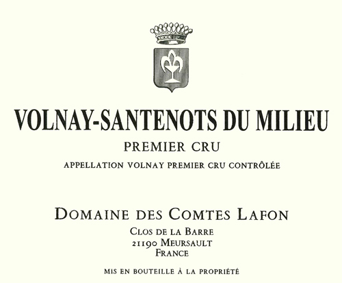 Domaine des Comte Lafon Volnay Santenots du Milieu 2017