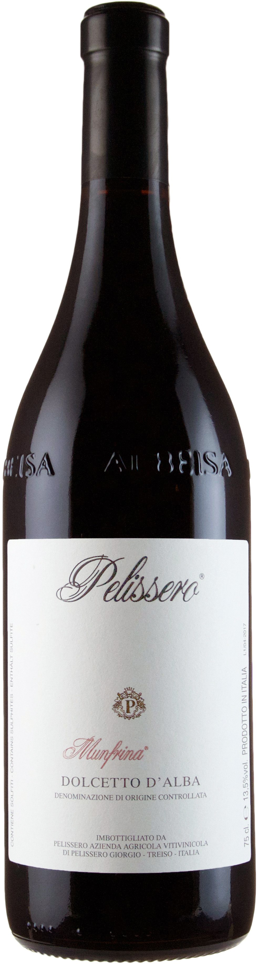 Giorgio Pelissero Dolcetto d'Alba Munfrina 2017